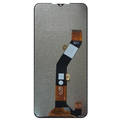 Lcd With Touch Screen For Zte Blade A54 Black By - Maxbhi Com