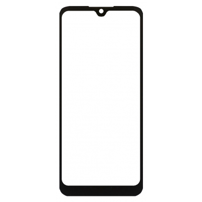 Replacement Front Glass For Tcl 30 Le Black By - Maxbhi Com