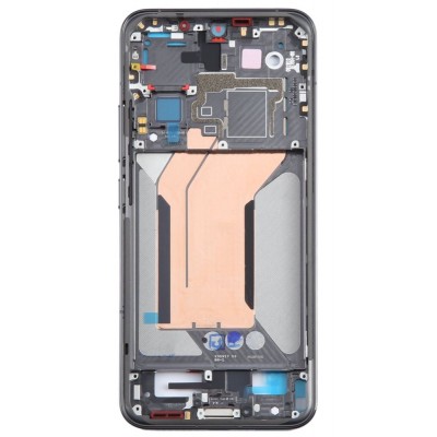 Lcd Frame Middle Chassis For Xiaomi 14 Black By - Maxbhi Com