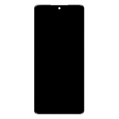 Lcd With Touch Screen For Lava Blaze Curve Black By - Maxbhi Com
