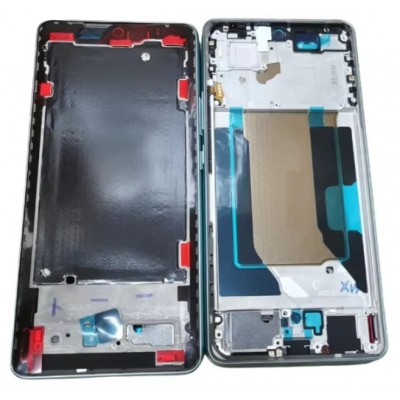 Lcd Frame Middle Chassis For Vivo Iqoo Z9 5g White By - Maxbhi Com