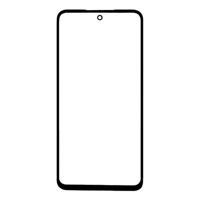 Replacement Front Glass For Motorola Moto G34 5g Blue By - Maxbhi Com