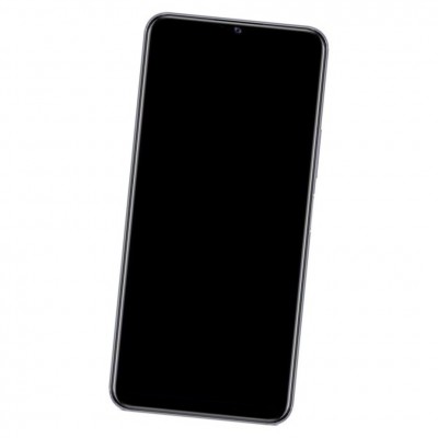 Camera Lens Glass with Frame for Vivo iQOO U3x Standard Black