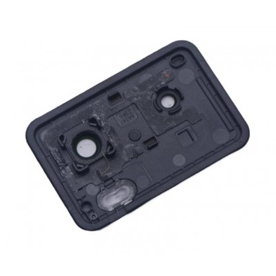 Camera Lens Glass With Frame For Oppo A57 4g 2022 Black By - Maxbhi Com