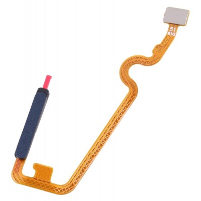 Fingerprint Sensor Flex Cable For Infinix Zero 8i Black By - Maxbhi Com