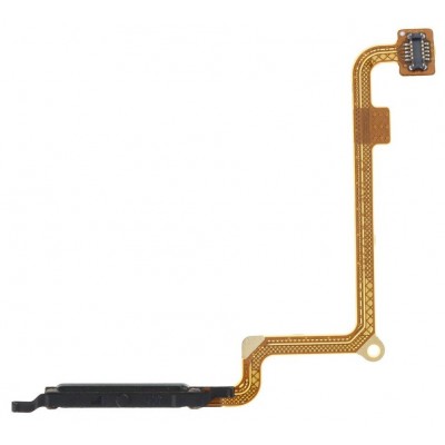 Fingerprint Sensor Flex Cable For Xiaomi Redmi 13c Black By - Maxbhi Com
