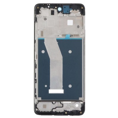 Lcd Frame Middle Chassis For Motorola Moto G24 Power Blue Silver By - Maxbhi Com