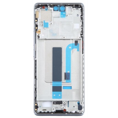 Lcd Frame Middle Chassis For Xiaomi Civi 3 Black By - Maxbhi Com