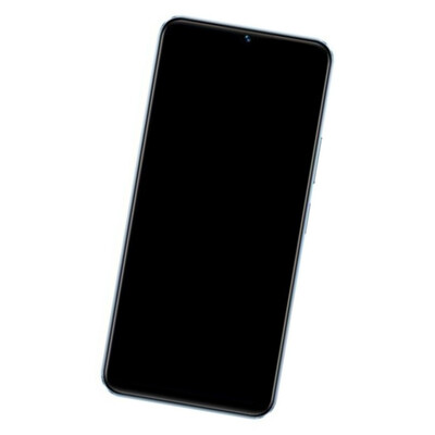 Camera Lens Glass with Frame for Vivo iQOO Z7i Black
