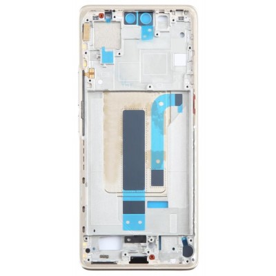 Lcd Frame Middle Chassis For Xiaomi Civi 3 Gold By - Maxbhi Com