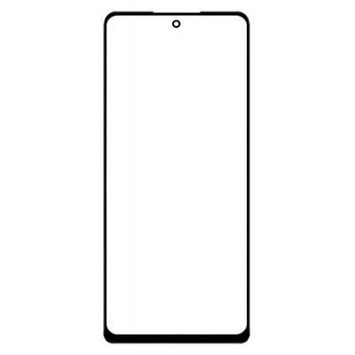 Touch Screen Digitizer for Lava Blaze Pro 5G - Black by Maxbhi.com