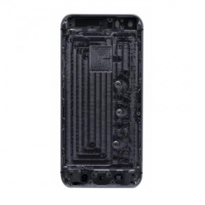 Back Panel Cover For Apple Iphone 5s Black - Maxbhi Com
