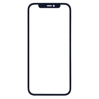 Replacement Front Glass For Apple Iphone 12 Pro Blue By - Maxbhi Com