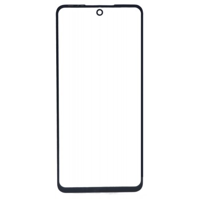 Replacement Front Glass For Lava Agni 5g Black By - Maxbhi Com