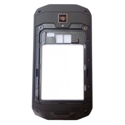 Middle Frame Ring Only For Agm A8 Black By - Maxbhi Com