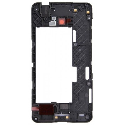 Middle Frame Ring Only For Nokia Lumia 630 3g Orange By - Maxbhi Com