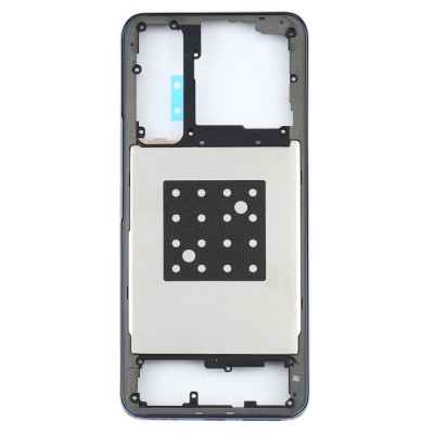 Middle Frame Ring Only For Vivo Y73s Black By - Maxbhi Com