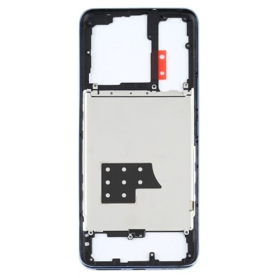 Middle Frame Ring Only For Vivo Y73s Silver By - Maxbhi Com