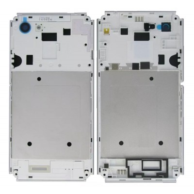 Middle Frame Ring Only For Sony Xperia E3 D2203 White By - Maxbhi Com