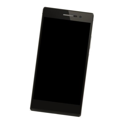 Middle Frame Ring Only for Huawei Ascend P7 Sapphire Edition Black