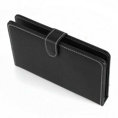 Flip Cover for IBall Slide Cuddle A4 - Black