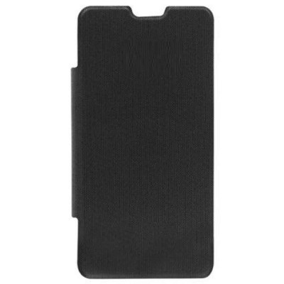 Flip Cover for Intex Aqua A2 - Black