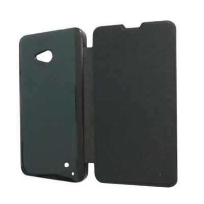 Flip Cover for Microsoft Lumia 640 XL LTE Dual SIM - Black