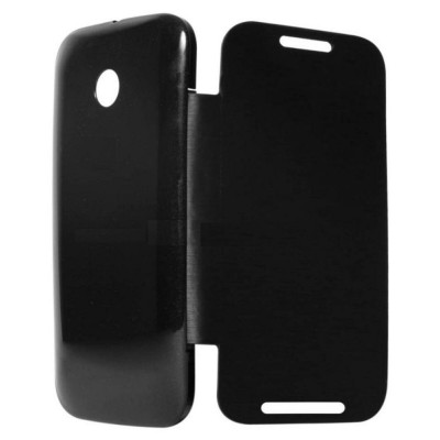 Flip Cover for Moto E 1st Gen - Black