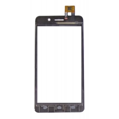 Touch Screen Digitizer For Intex Aqua Q3 Black By - Maxbhi Com
