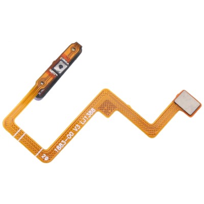 Fingerprint Sensor Flex Cable For Xiaomi 11i White By - Maxbhi Com