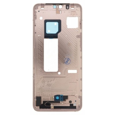 Lcd Frame Middle Chassis For Vivo V23 5g Gold By - Maxbhi Com