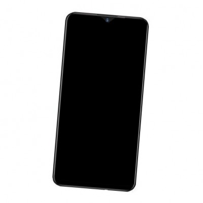Camera Lens Glass with Frame for Vivo Y93s Black