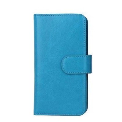Flip Cover for Intex Aqua Pro - Blue