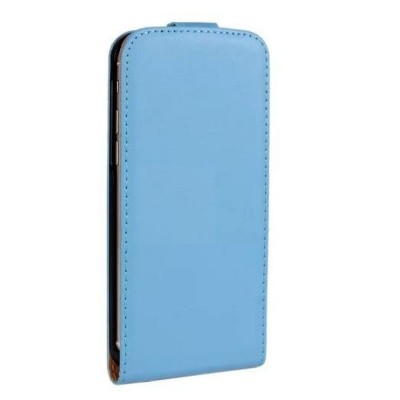 Flip Cover for Karbonn Aura - Blue