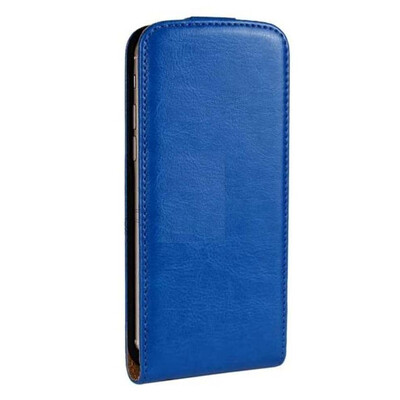 Flip Cover for Lava Iris 444 - Blue