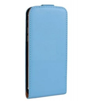 Flip Cover for Lava Iris Fuel 25 - Blue