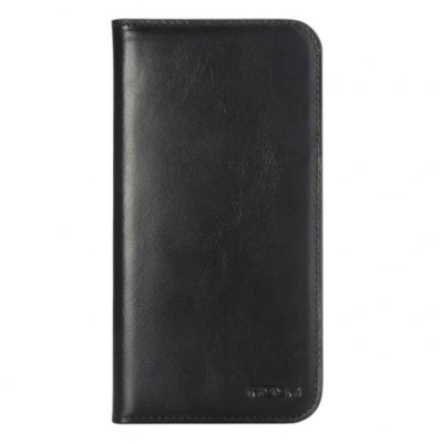 Flip Cover for Spice M6125 - Black