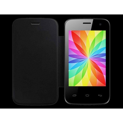 Flip Cover for Videocon Z30 Pace - Black