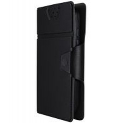 Flip Cover for Videocon Z40 Lite - Black