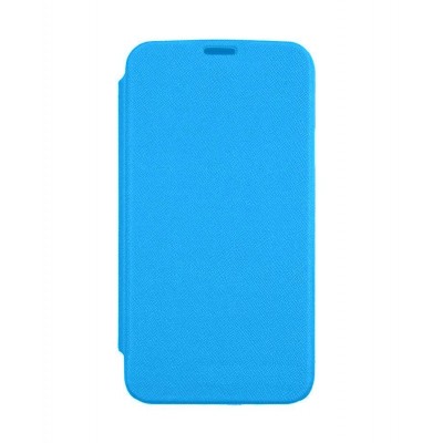 Flip Cover For Celkon Millennia Q452 Blue By - Maxbhi Com