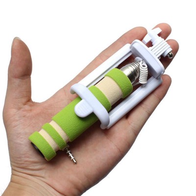 Mini Selfie Stick for Plum Flipper - With Aux Cable - Maxbhi.com