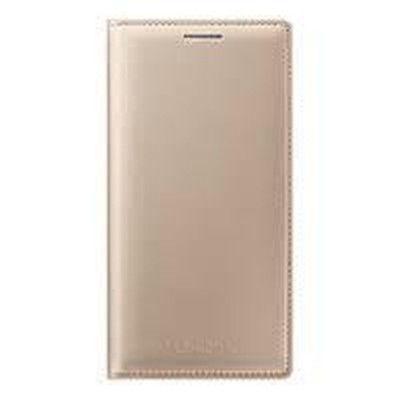 Flip Cover for Adcom Thunder Kit Kat A47 - Gold