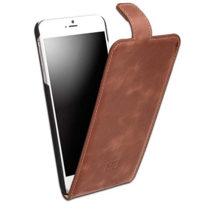 Flip Cover for Apple iPhone 6s Plus - Brown