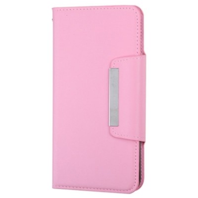 Flip Cover for Celkon A119Q Smart Phone - Pink