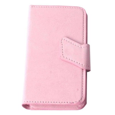 Flip Cover for Celkon A356 Dual Sim - Pink