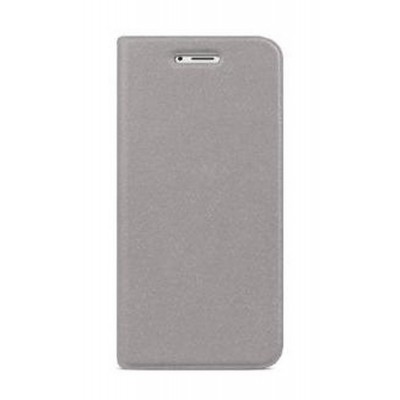 Flip Cover for Celkon Q5 - Grey