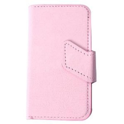 Flip Cover for Hitech Amaze S305 - Pink