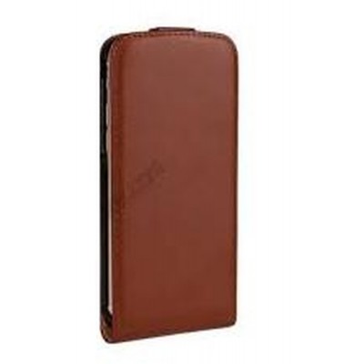 Flip Cover for Intex Aqua Amoled - Brown