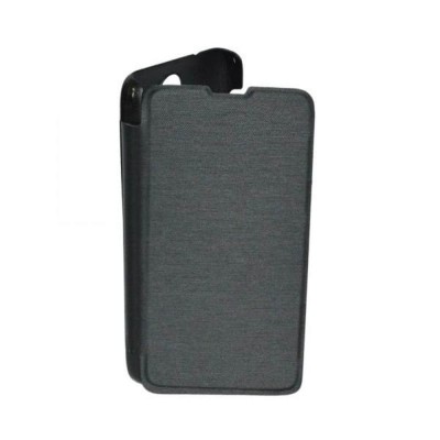 Flip Cover for Micromax Bolt Q335 - Grey