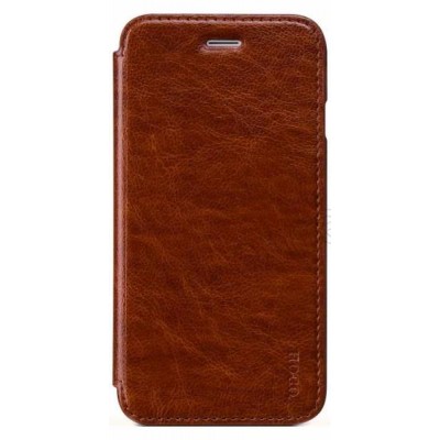 Flip Cover for Spice Smart Flo Mi-403e - Brown